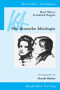 Karl Marx / Friedrich Engels: Die deutsche Ideologie_cover