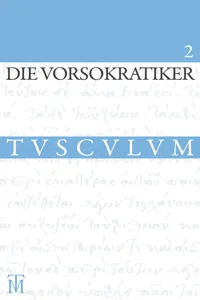 Die Vorsokratiker 2_cover