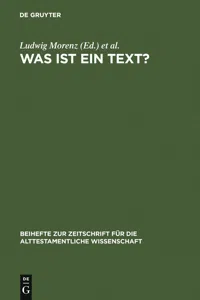 Was ist ein Text?_cover