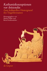 Katharsiskonzeptionen vor Aristoteles_cover