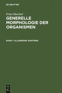 Generelle Morphologie der Organismen_cover