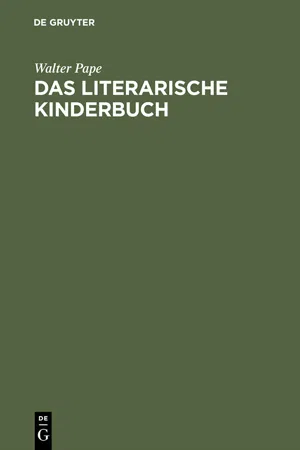 Das literarische Kinderbuch