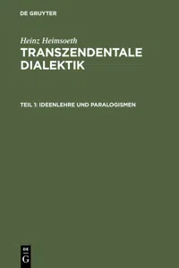 Ideenlehre und Paralogismen_cover