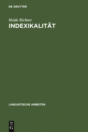 Indexikalität