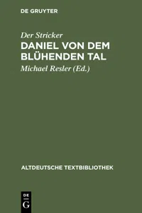 Daniel von dem Blühenden Tal_cover