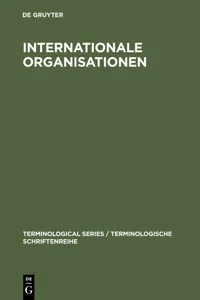 Internationale Organisationen_cover