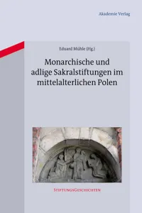 Monarchische und adlige Sakralstiftungen im mittelalterlichen Polen_cover