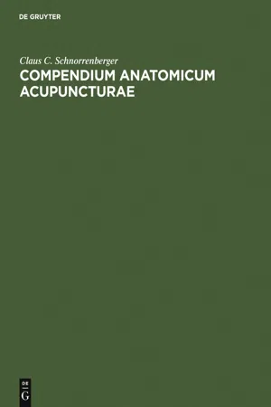 Compendium Anatomicum Acupuncturae