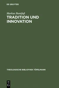 Tradition und Innovation_cover