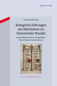 Königliche Stiftungen des Mittelalters im historischen Wandel_cover