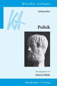 Aristoteles: Politik_cover