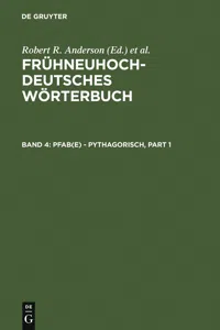 pfa - pythagorisch_cover