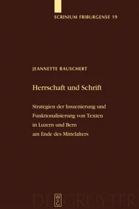 Herrschaft und Schrift_cover