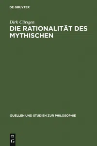 Die Rationalität des Mythischen_cover