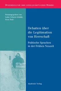 Debatten über die Legitimation von Herrschaft_cover