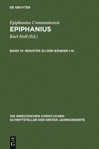 Register zu den Bänden I-III_cover