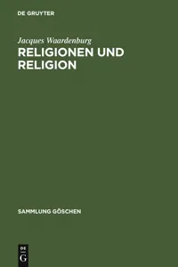 Religionen und Religion_cover