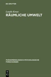 Räumliche Umwelt_cover