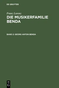 Georg Anton Benda_cover