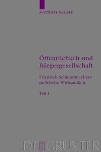 Öffentlichkeit und Bürgergesellschaft_cover