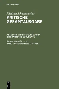 Briefwechsel 1774-1796_cover