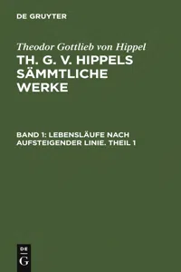 Lebensläufe nach aufsteigender Linie. Theil 1_cover