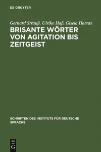 Brisante Wörter von Agitation bis Zeitgeist_cover