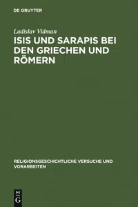 Isis und Sarapis bei den Griechen und Römern_cover