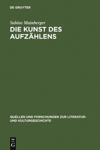 Die Kunst des Aufzählens_cover