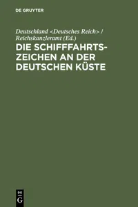 Die Schifffahrtszeichen an der deutschen Küste_cover