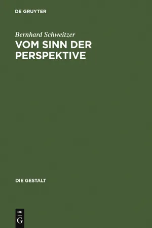 Vom Sinn der Perspektive