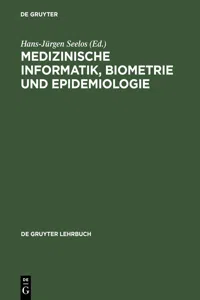 Medizinische Informatik, Biometrie und Epidemiologie_cover