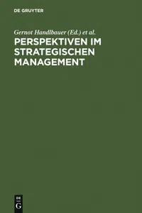 Perspektiven im Strategischen Management_cover