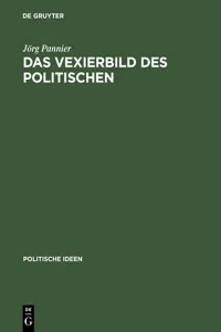 Das Vexierbild des Politischen_cover