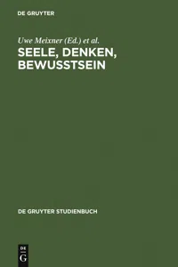 Seele, Denken, Bewusstsein_cover