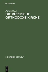 Die Russische Orthodoxe Kirche_cover