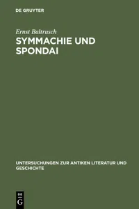 Symmachie und Spondai_cover