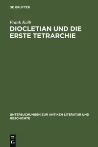 Diocletian und die Erste Tetrarchie_cover