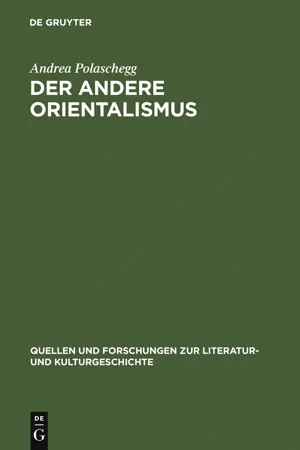 Der andere Orientalismus