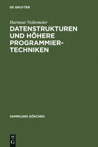 Datenstrukturen und höhere Programmiertechniken_cover