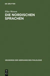 Die nordischen Sprachen_cover