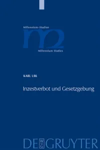 Inzestverbot und Gesetzgebung_cover