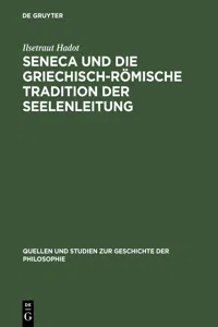 Seneca und die griechisch-römische Tradition der Seelenleitung_cover