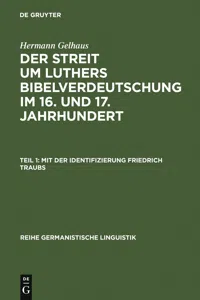 Mit der Identifizierung Friedrich Traubs_cover