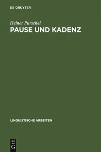 Pause und Kadenz_cover