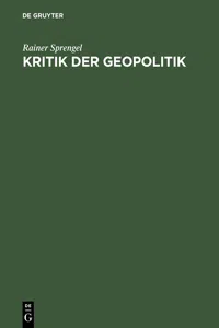 Kritik der Geopolitik_cover