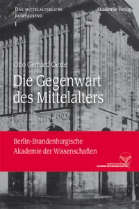 Die Gegenwart des Mittelalters_cover