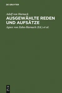 Ausgewählte Reden und Aufsätze_cover