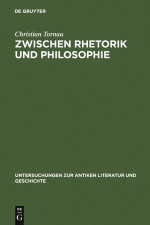 Zwischen Rhetorik und Philosophie