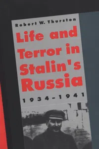 Life and Terror in Stalin's Russia, 1934-1941_cover
